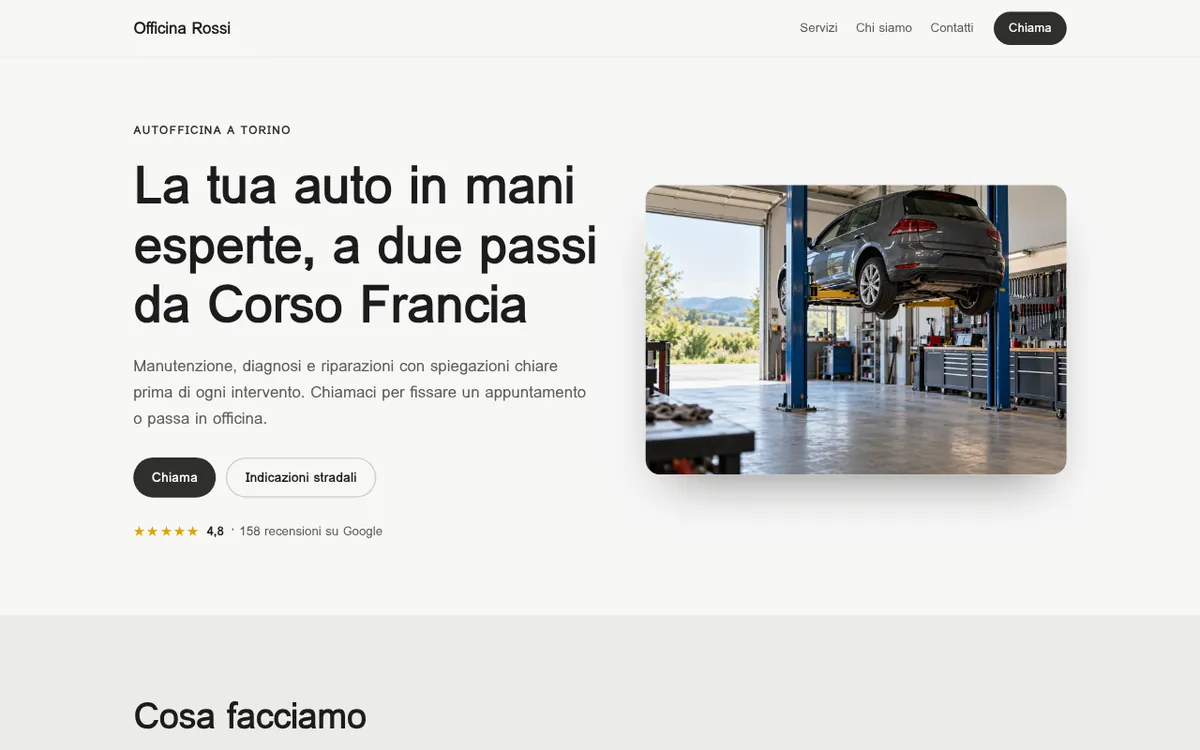 officinarossi.it: Autofficina · Torino