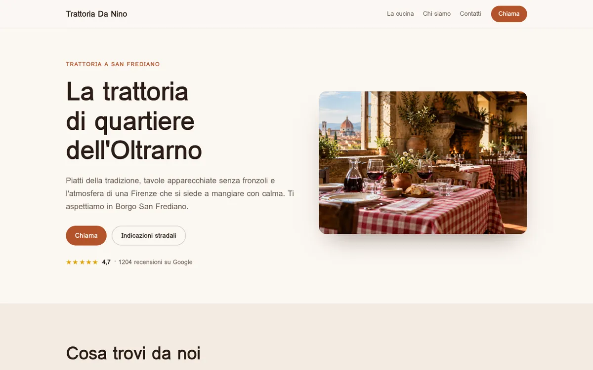 trattoriadanino.it: Trattoria · Firenze